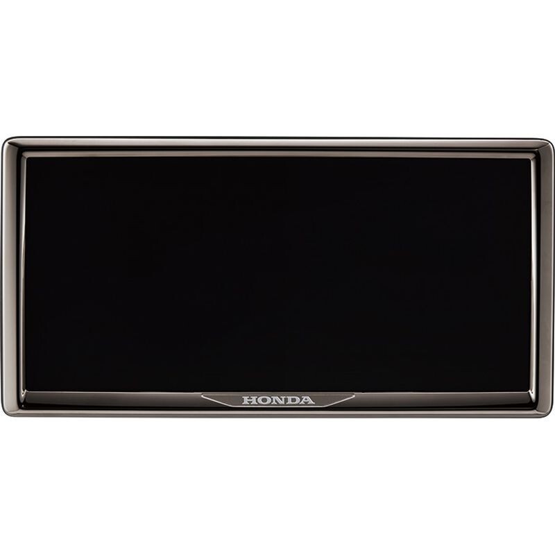 新品 ホンダ ステップワゴン RP6/7/8 純正 ライセンスフレーム ダーククロームメッキタイプ / リア用拍卖