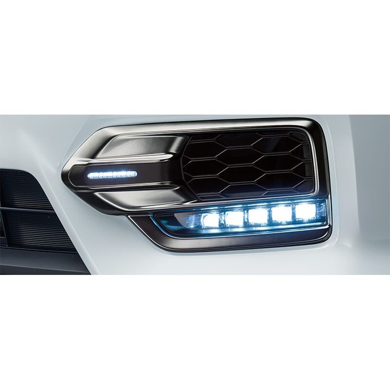 新品 ホンダ ステップワゴン RP1/2/3/4/5 後期 純正 アクセサリーライト付フォグライトガーニッシュ ダーククローム 2拍卖