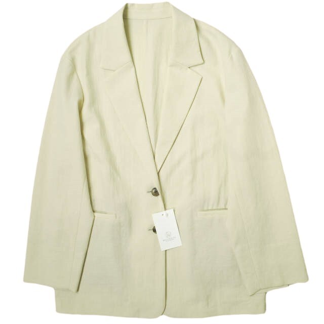 BEAUTY&YOUTH UNITED ARROWS ビューティーアンドユース ユナイテッドアローズ ツイルテーラードジャケット 1622-126-0676 S CREAM g16901拍卖