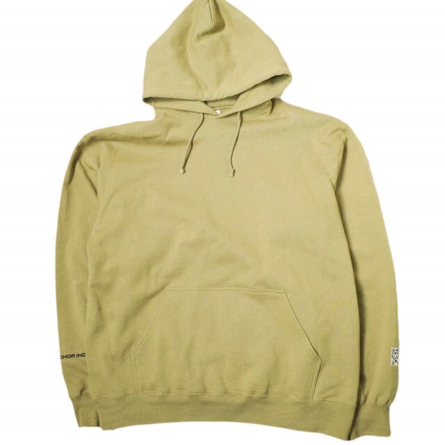 N.HOOLYWOOD エヌハリウッド 24SS ANCHOR INC. HOODIE アンカーインク 裏起毛 スウェットプルオーバーパーカー 1243-CS05 XL ベージュ拍卖