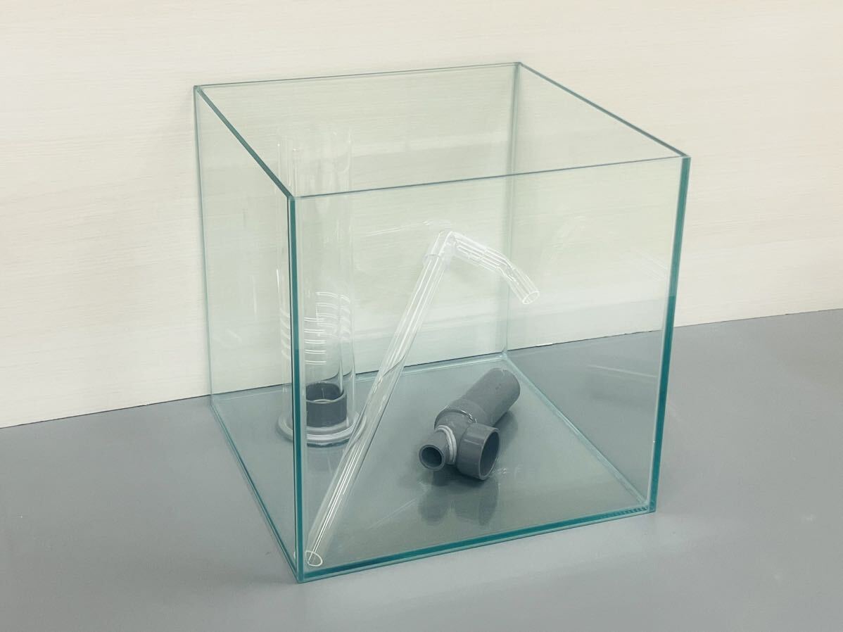 数量限定 300×300×300 オーバーフロー水槽 クリアシリコン 海水魚飼育に 拍卖