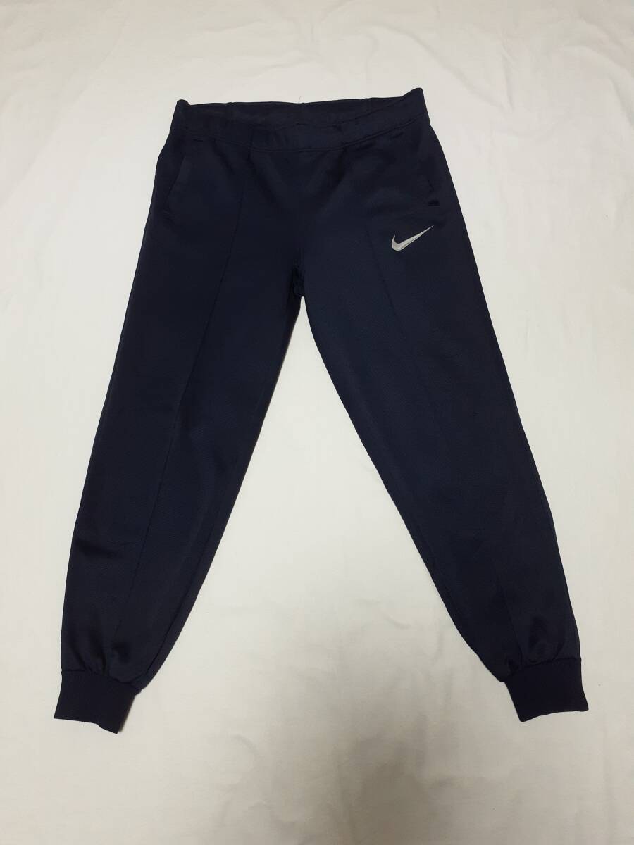 NIKE ナイキ ジャージ ロングパンツ size L ネイビー 紺 状態良い ロゴ刺繍 made in Japan ビンテージ拍卖