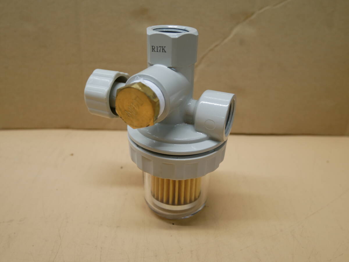 オンダ オイルストレーナー OF-70LVK L型・バルブ付 Rc1/21 即決価格☆拍卖