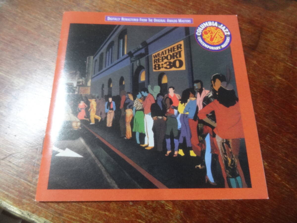 ☆8:30 Live Weather Report ウェザー・リポート Wayne Shorter,Joe Zawinal,Jaco Pastorious Peter Erksine/輸入盤中古CD拍卖