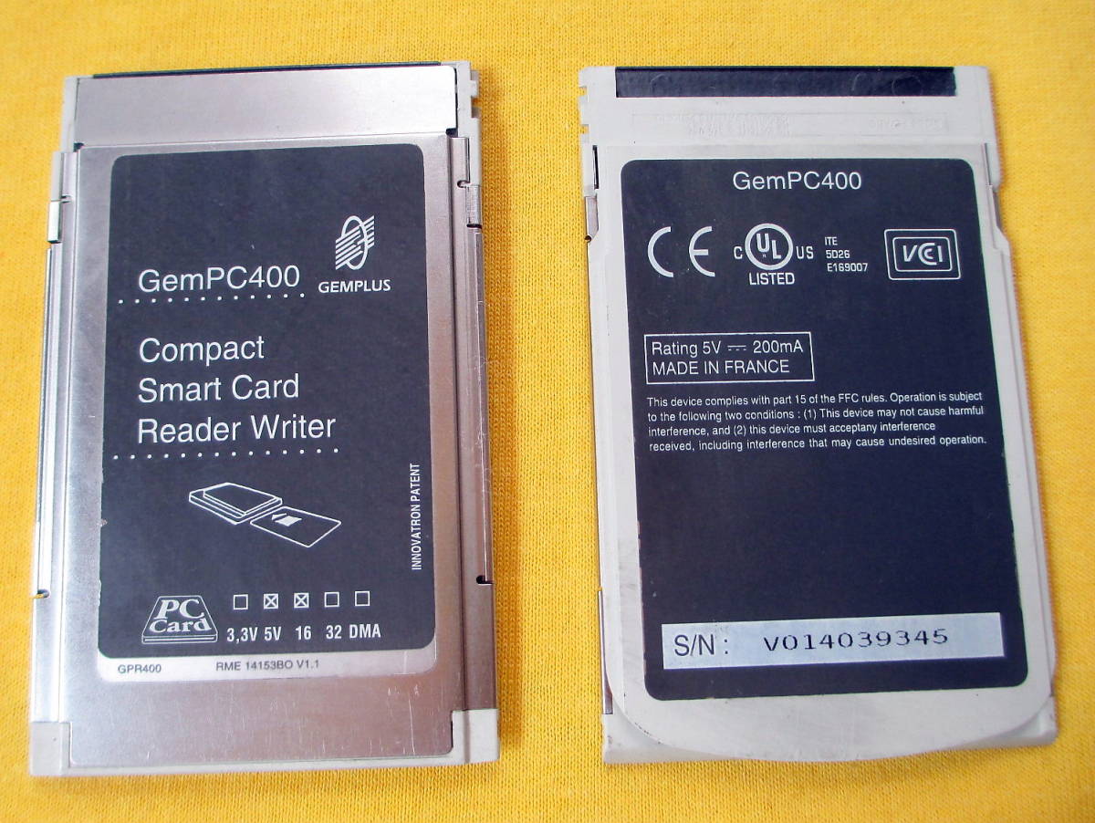 【Gemplus】コンパクト・スマートカード・リーダー/ライター GPR-400 拍卖