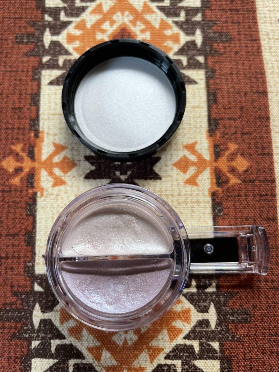 ★マキアージュ ダブルシャイニーアイズ VI164/中古・残7割程/資生堂・MAQUILLAGE・クリームアイシャドウ・パール・パープル★拍卖