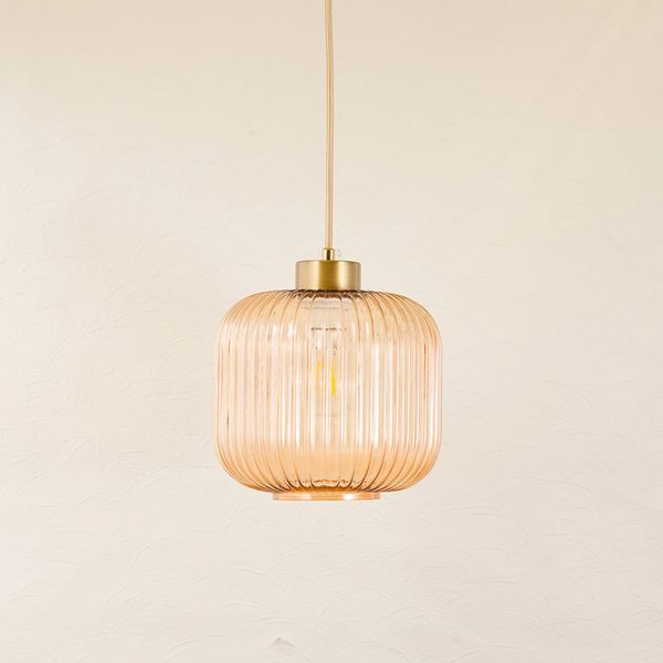 ペンダントランプ 一灯 グレイシャー ピンク インテリア照明 天井照明 照明器具 吊型 インテリア ランプ 飾り拍卖