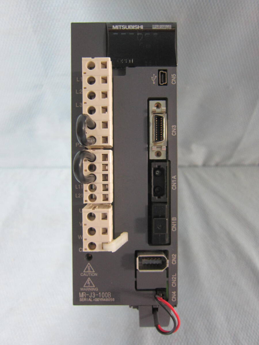 MITSUBISHI MR-J3-100B AC SERVO 三菱電機 サーボ拍卖