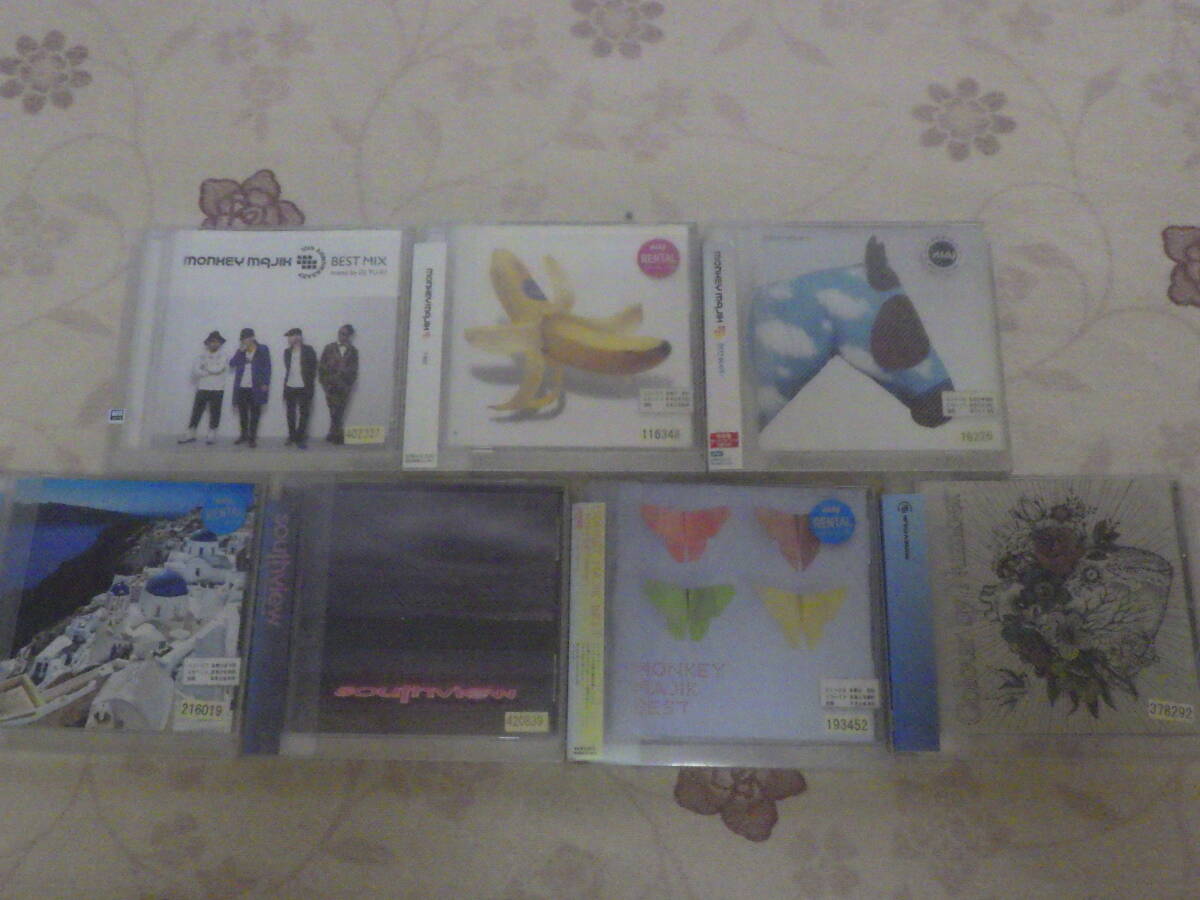 中古★CD★MONKEY MAJIK BEST~10 Years & Forever~★ Monkey Majik★激レア★7枚★7巻★7本★ライブ★ベスト★格安拍卖