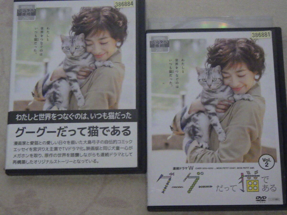 中古★DVD★グーグーだって猫である★激レア★宮沢りえ★格安★全巻★2枚★2巻★2本拍卖