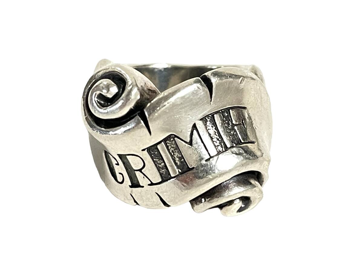 約7号 CRIMIE クライミー SILVER シルバー リング 指輪 リボン拍卖