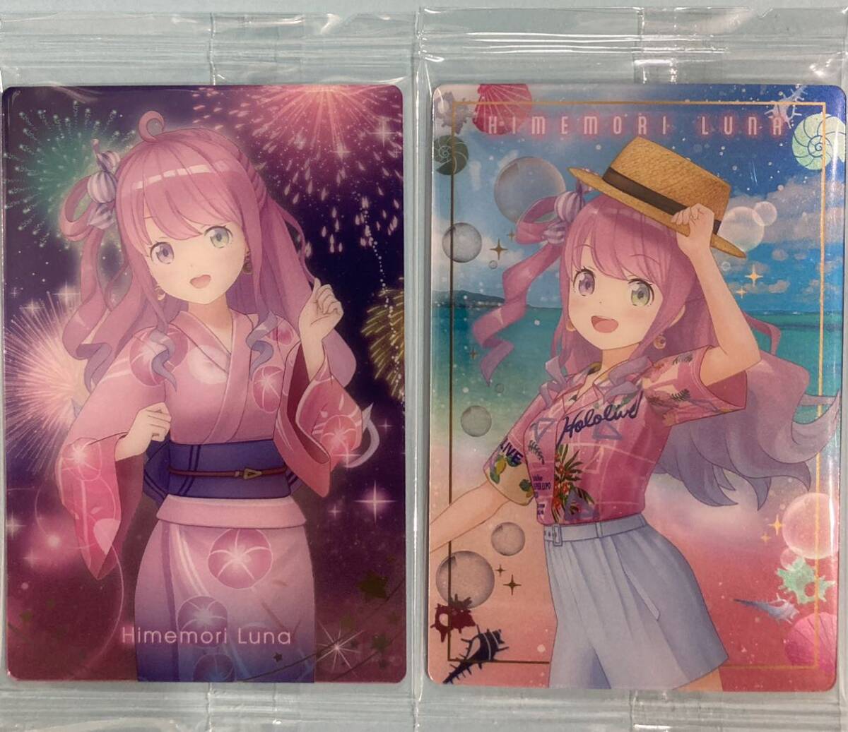 姫森ルーナメタリックプラカード2枚 ホロライブウエハース3&SUPER EXPO1 内袋未開封拍卖