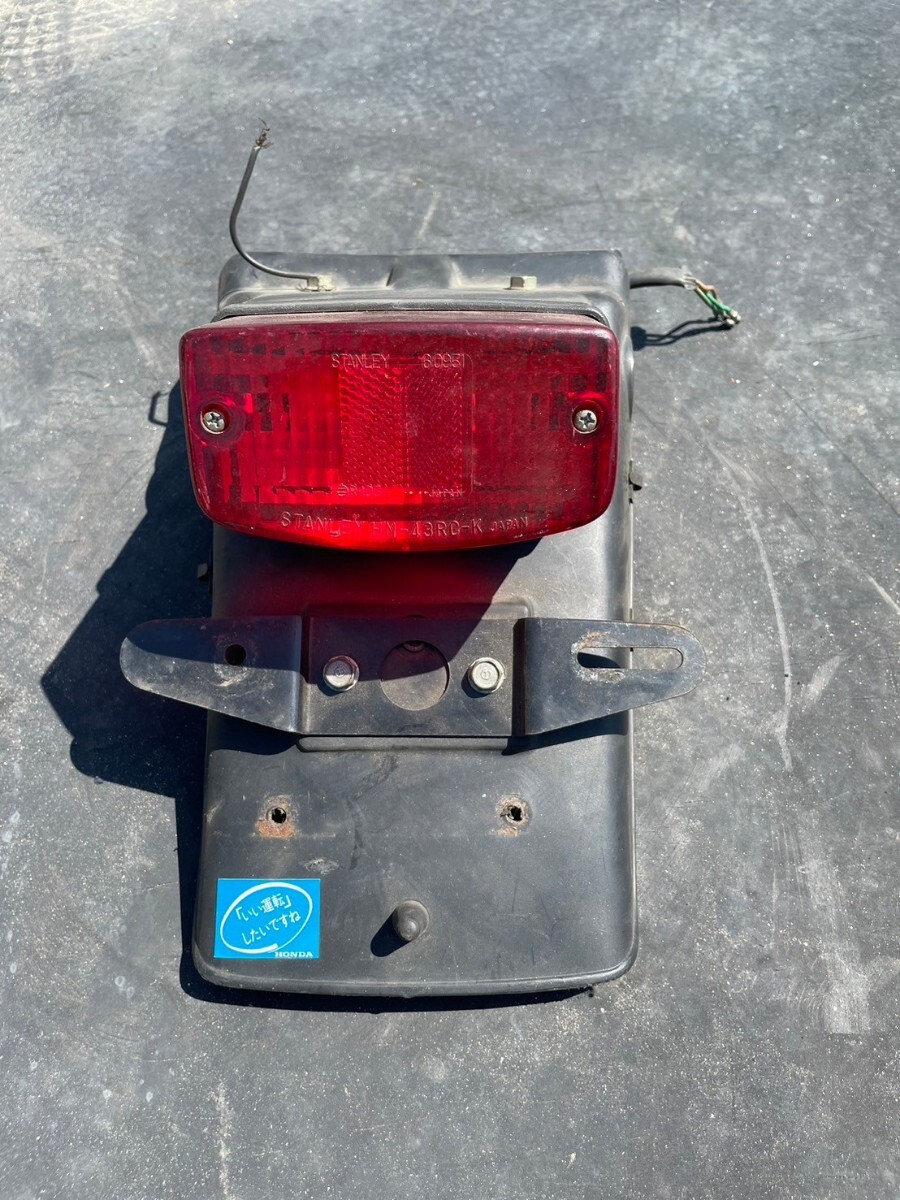 gb250 クラブマン MC10 テールランプ ブレーキランプ リアフェンダー 配線付き拍卖