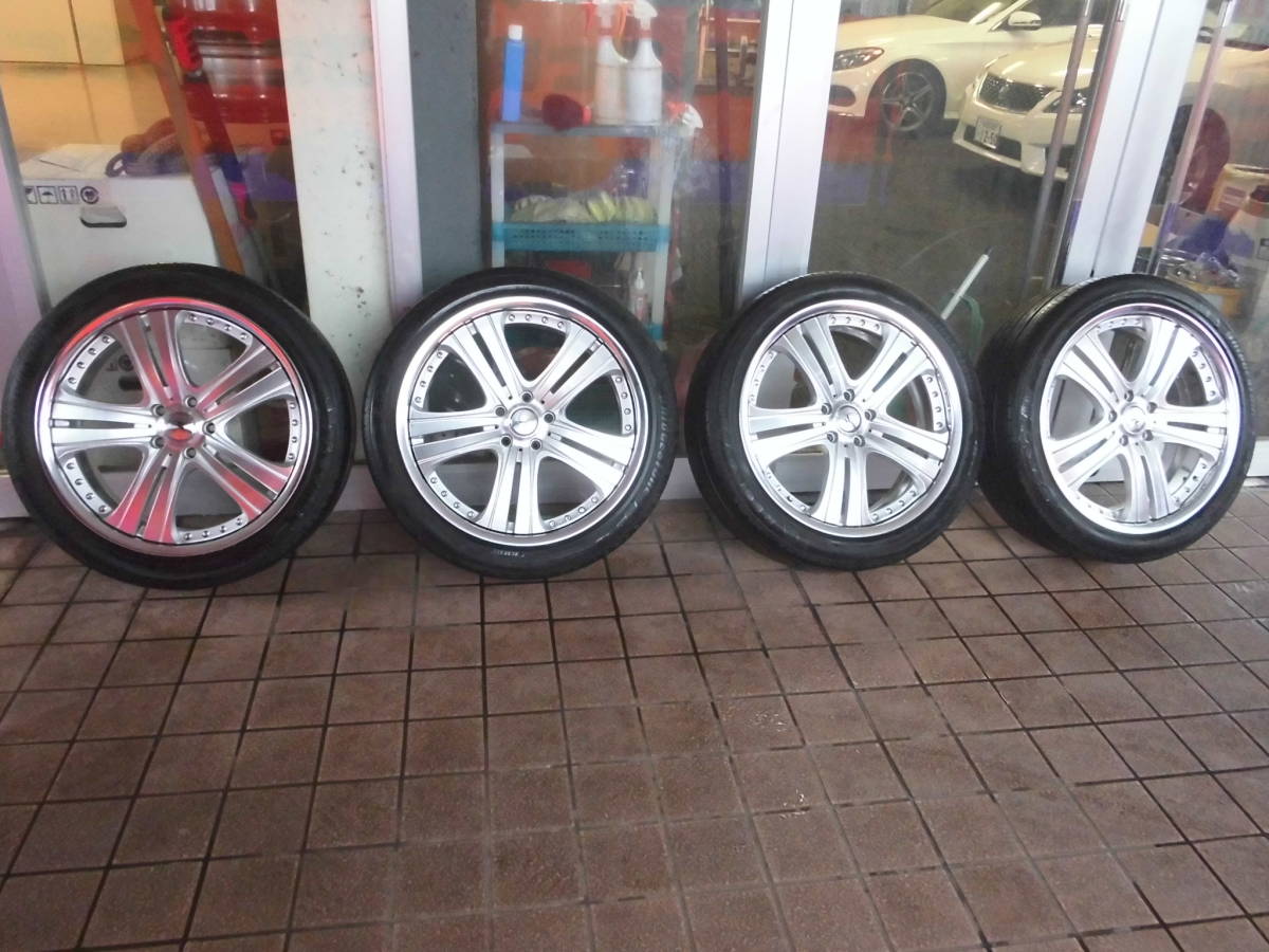 ♪D0225 パラディソ ドナテッロ ブリヂストン REGNO 245/40R20 タイヤセット 中古品♪拍卖