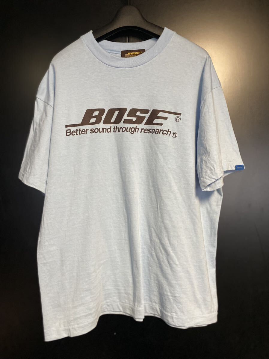 激レア90'S当時物 BOSE Tシャツ ヴィンテージ サイズXL 企業Tシャツ Apple Google 日本製拍卖
