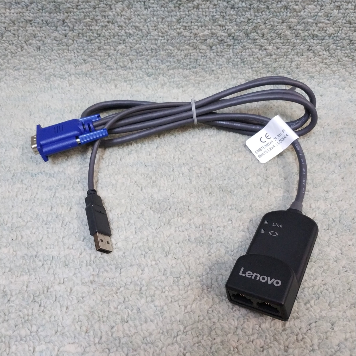 岐阜 即日発送 送料198円★ Lenovo ( IBM ) USBコンソール変換ケーブル 43V6147 00WH404 ★確認済み 管 X111g拍卖