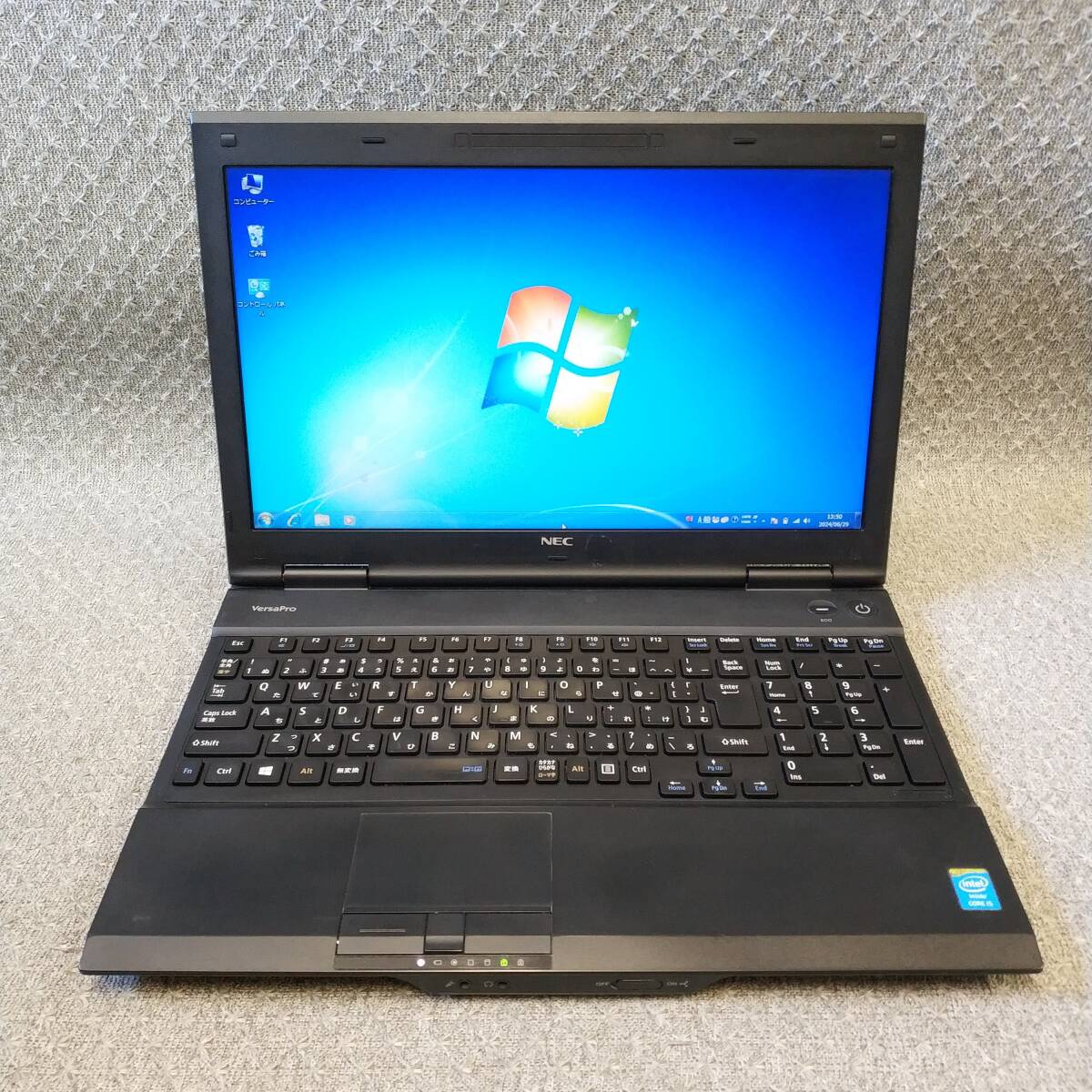 シリアルポート Windows 7,10,11 選択可 15.6” NEC VersaPro VK25TL-H ★ Core i5 4200M/メモリ4GB/500GB/Sマルチ/無線/リカバリ作成/2242拍卖