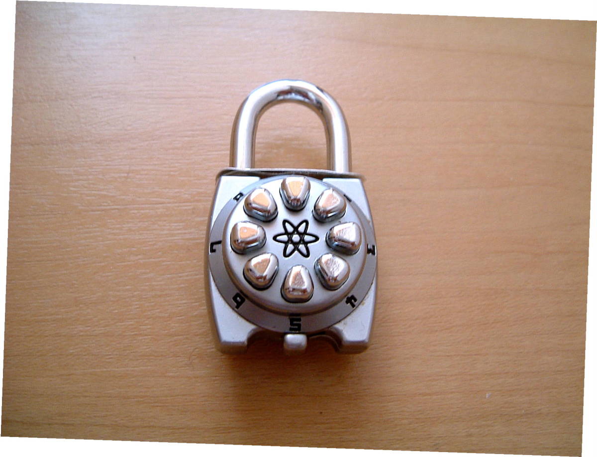 スペースマーク プッシュ式 鍵 デジロック ◆ レア レトロ 廃盤 ? グッドデザイン と思います お値打ち品 拍卖