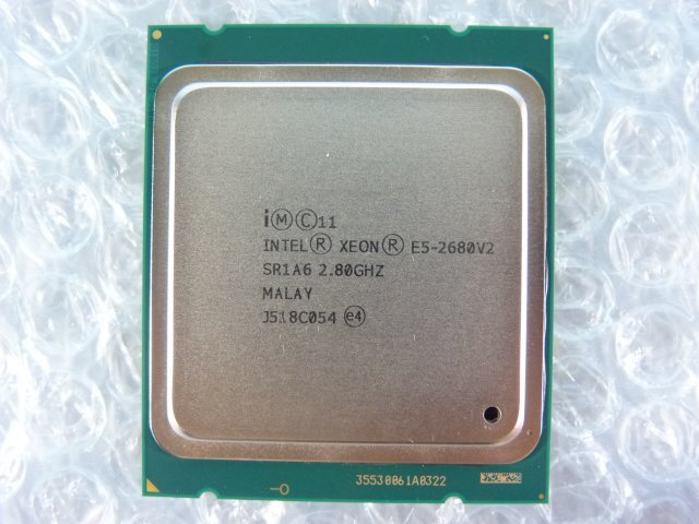 1PYH // Intel Xeon E5-2680 V2 2.8GHz SR1A6 Ivy Bridge-EP M1 Socket2011(LGA) MALAY // McAfee WG-5500 取外 //(同ロット)在庫2拍卖