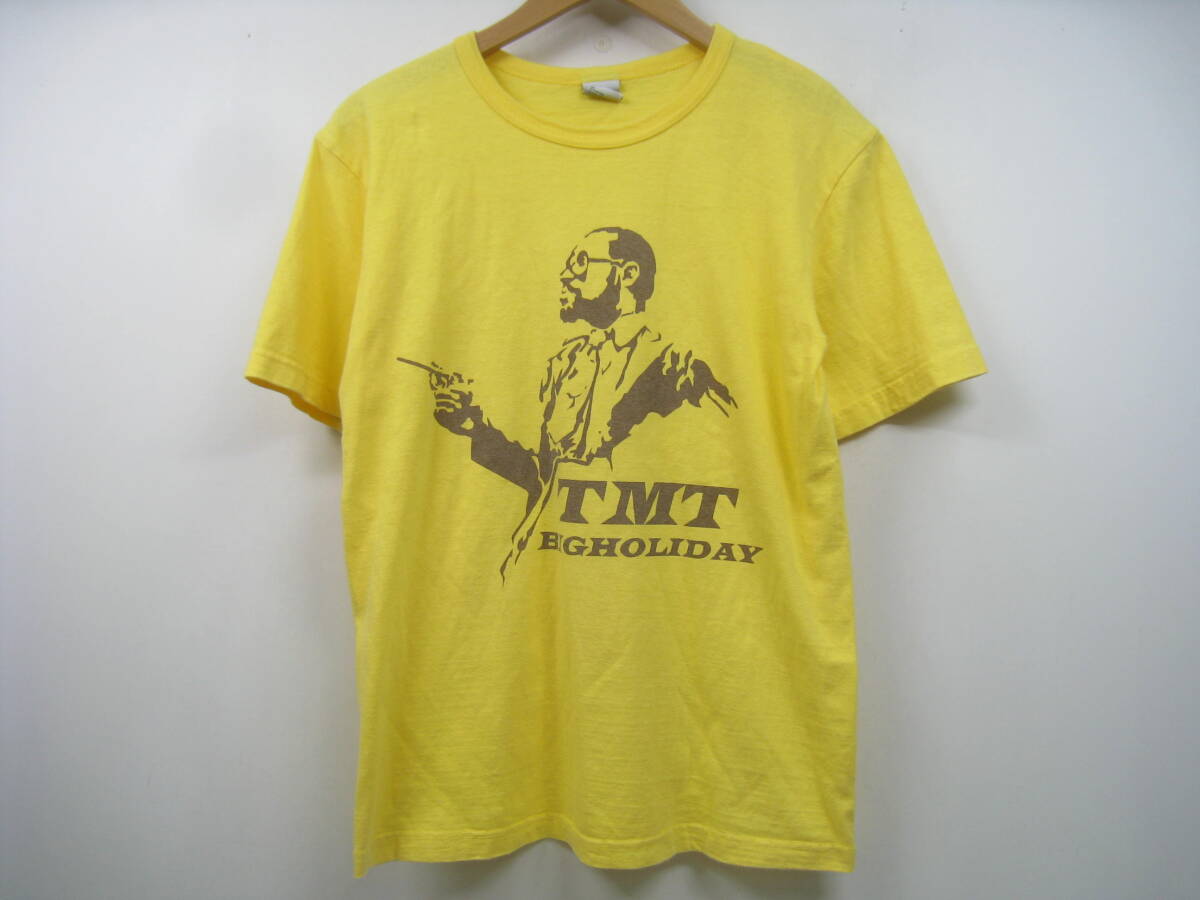TMT ティーエムティー Tシャツ 半袖 黄 イエロー サイズM拍卖