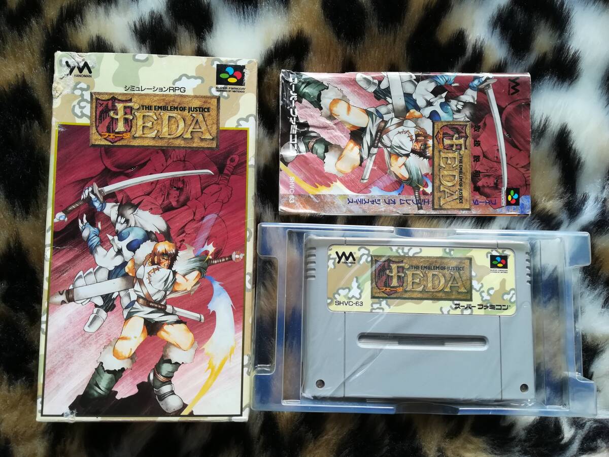 【クリーニング・動作確認済み】SFC FEDA フェーダ 箱・説あり 拍卖
