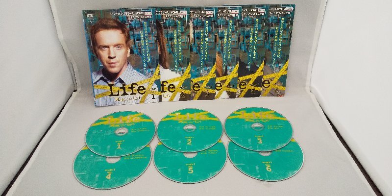 090-3088 送料無料 Life 真実へのパズル シーズン1 全6巻 ディスクにキズ有り レンタル版 ジャケットとディスクのみ拍卖