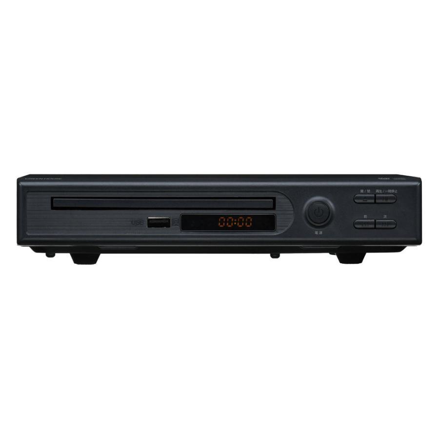 DVDプレーヤー グリーンハウス GH-DVP1L-BK/7020x1台 USBメモリー対応 コンポジット出力に対応拍卖