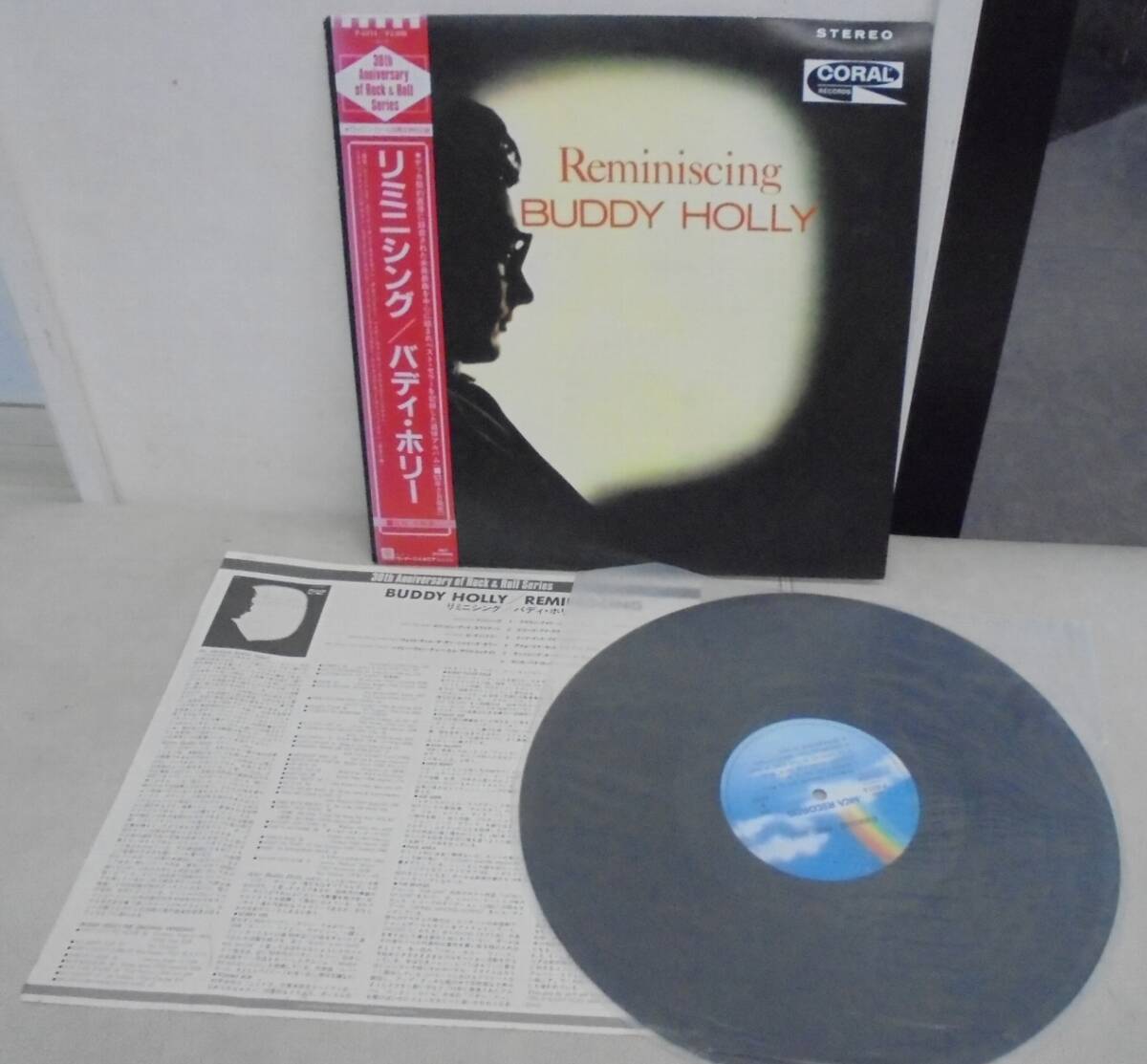 バディ・ホリー BUDDY HOLLY/リミニシング(LP,帯付)拍卖