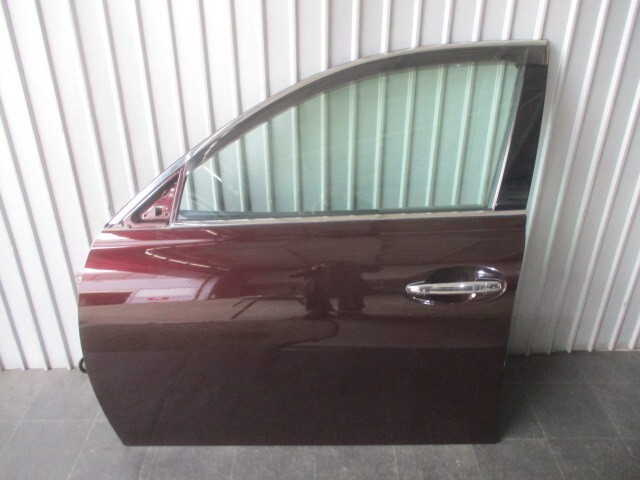 3914 DBA-GRX120 マークX 左 フロントドア 【3R0】 ヒンジ付 ブラウン H18/12 【個人宅配送不可】拍卖