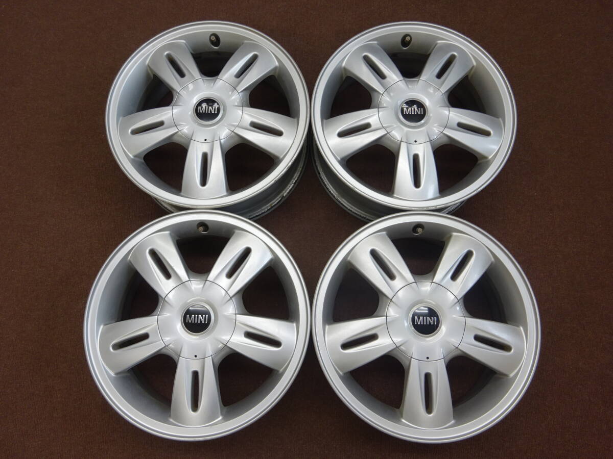 A-77 BMW MINI 純正 15×5.5J ET45 PCD100 4H 4本 軽量 ミニ RACING SPORTS 人気のデザイン 大特価 !拍卖