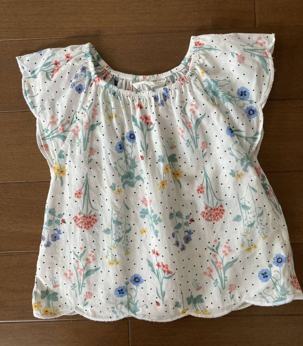 ★ H&M キッズ 半袖カットソー トップス 100サイズ 女の子 ★拍卖