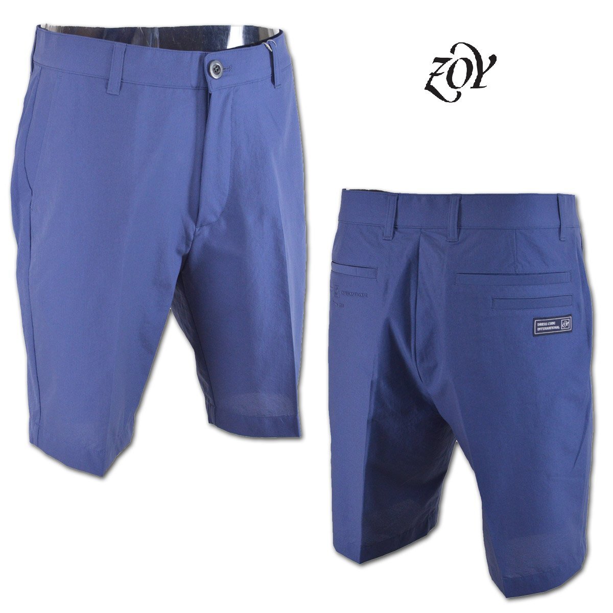 30%OFF【ZOYゾーイ】メンズ ショートパンツ 紺 79㎝ 071442412-83 ゴルフ カジュアル おしゃれ かっこいい ハーフパンツ 短パン @拍卖