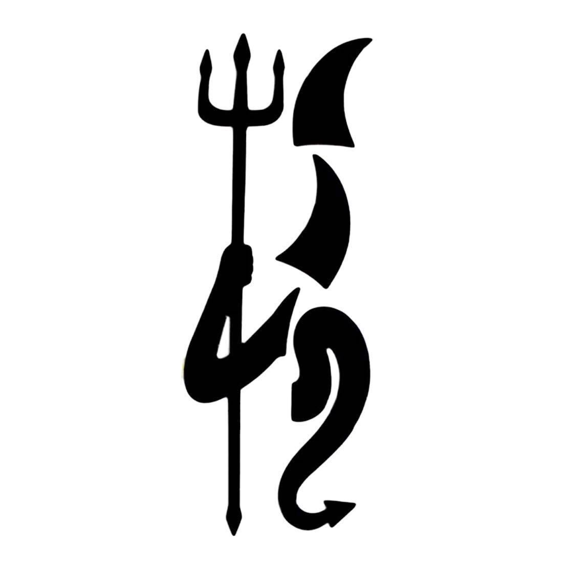 多様 悪魔 エンブレム 車用品 ドレスアップ カスタマイズ カー シール ロゴ トヨタ ホンダ スバル 日産 マツダ ダイハツ 三菱 ベンツ BMW拍卖