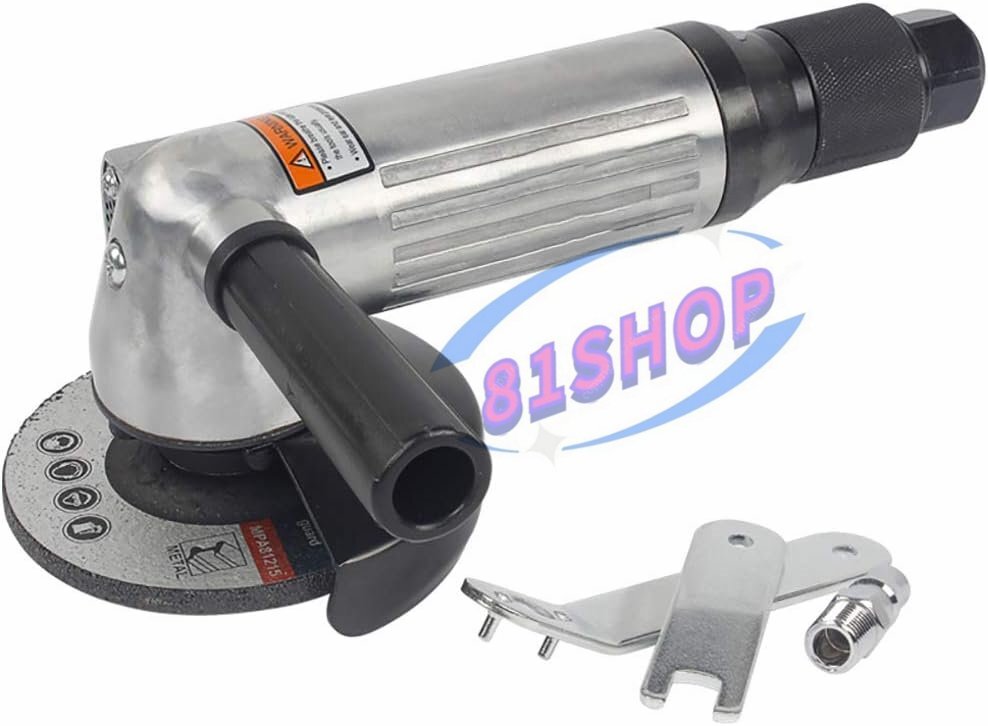 「81SHOP」ディスクグラインダー エアーサンダー 研磨 軽量 ハイスピード回転 11000RPM 0.63Mpa (砥石直径125mm)拍卖