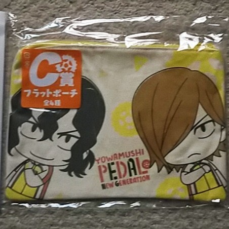 【未開封】弱虫ペダル『フラットポーチ』黄色《携帯性抜群!小物入れに最適!》拍卖