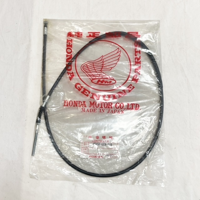 ホンダ 純正品 現品限り 45450-GE8-670 タクト NB50 フロントブレーキケーブル拍卖