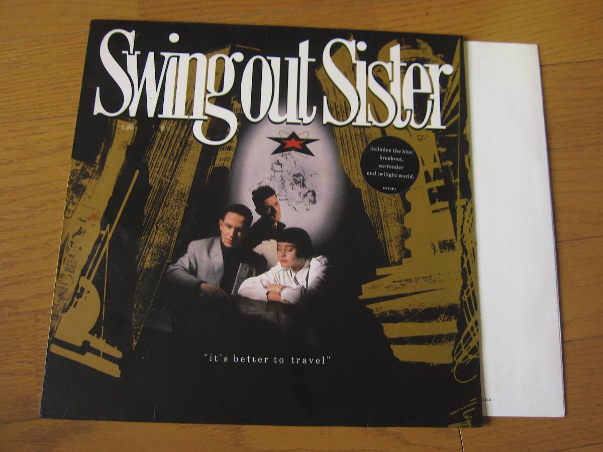 □SWING OUT SISTERS IT’S BETTER TO TRAVEL UK盤オリジナル初期マトA2/B3 両面TOWNHOUSE刻印 BREAKOUT拍卖