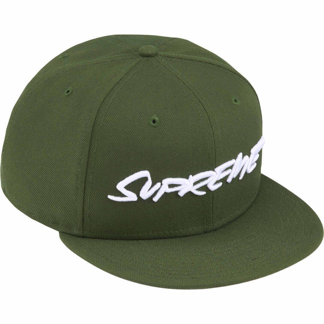【新品未使用】24SS 新品 SUPREME シュプリーム FUTURA NEWERA CAP キャップ 帽子 ぼうし フューチュラ ニューエラ 7 1/2 OLIVE オリーブ色拍卖