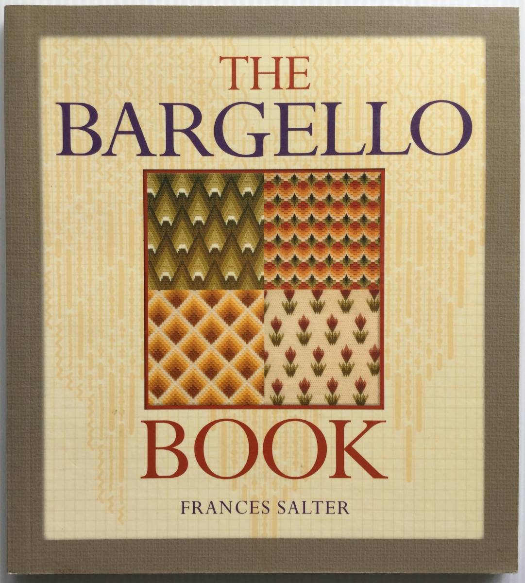 送料無料■ARTBOOK_OUTLET■84-037★THE BARGELLO BOOK Frances Salter 米国 LACIS 1993年 34パターン バルジェロ フィレンツェワーク 貴重拍卖