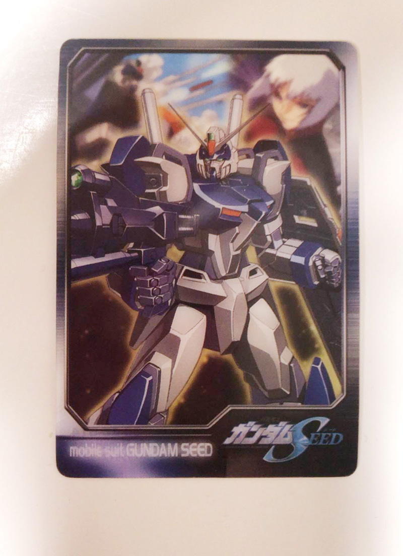 ガンダム SEED シード 森永 ウエハース クリアカード カード ガンダム総集編ウェファーチョコ S6-28-514 デュエルガンダム  イザーク拍卖