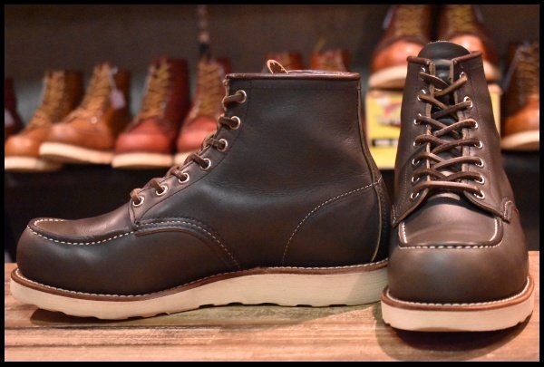 【7.5E 良品 14年】レッドウィング 8180 アイリッシュセッター 緑 カンガタン グリーン レースアップ ブーツ redwing HOPESMORE拍卖