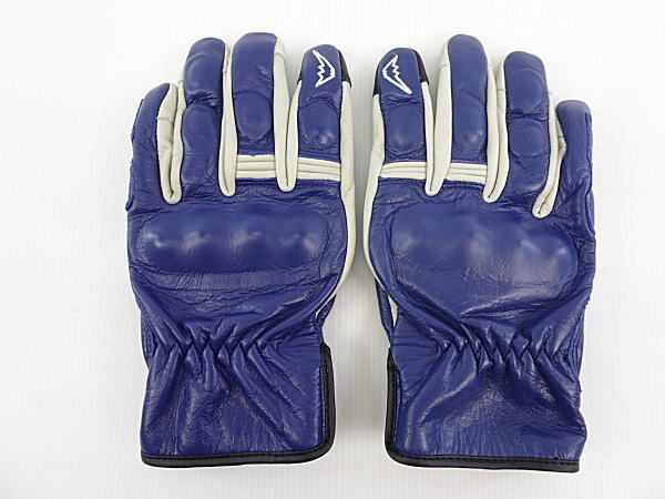 KUSHITANI クシタニ K-5350 レイヴングローブⅢ カラー:ネイビ- サイズ:L拍卖