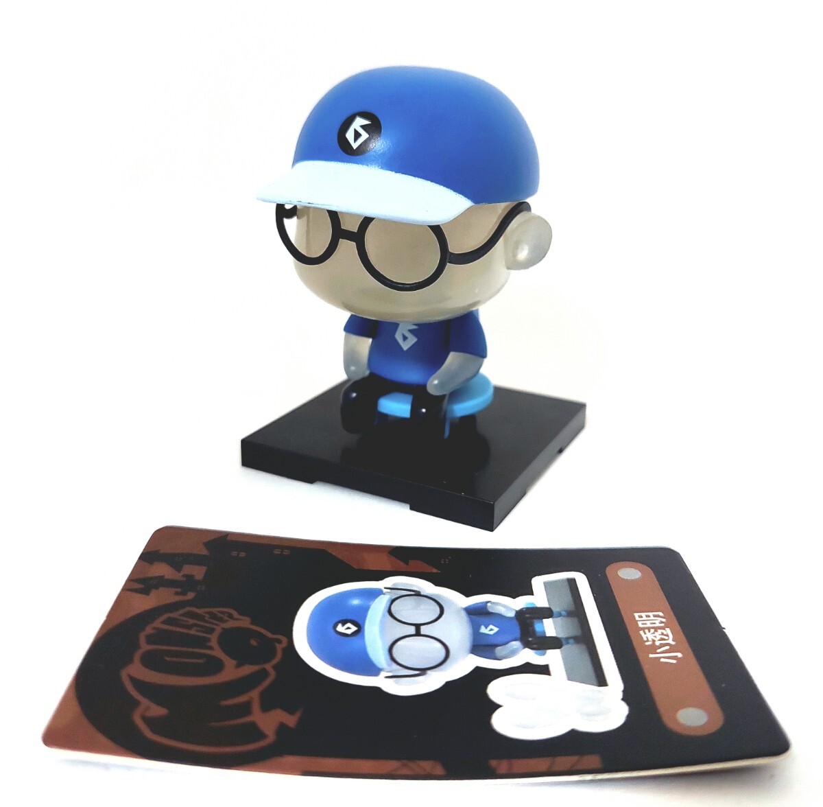 ☆希少!DODOWO MONSTER Qシリーズ「小透明」彩色済 完成品 フィギュア デザイナーズトイ TOY アート おもちゃ ポップマート VAG ガチャ食玩拍卖