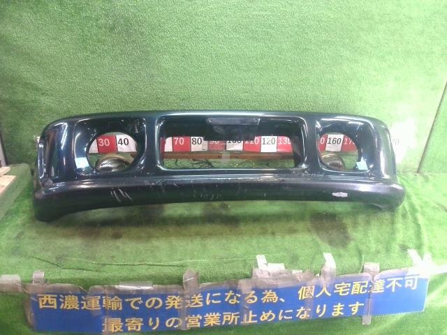 トヨタ 80ランクル ランクル 80系 VXリミテッド 中期 HDJ81V フロント バンパー 社外 FRP フレーム・フォグ付 割れ多数 ★個宅不可 2個口★拍卖