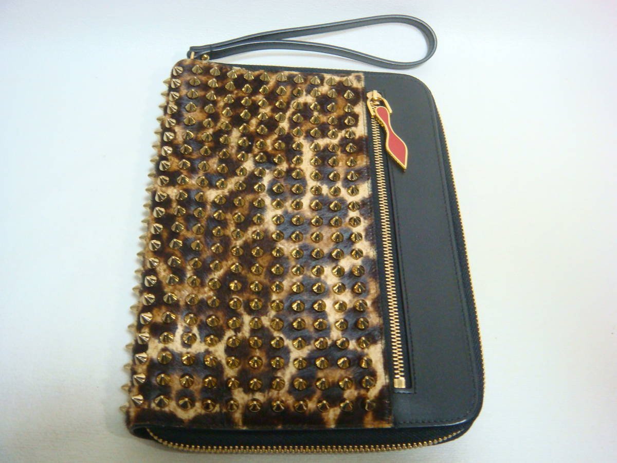 美品 クリスチャンルブタン Christian Louboutin タブレットケース 鷹飼拍卖