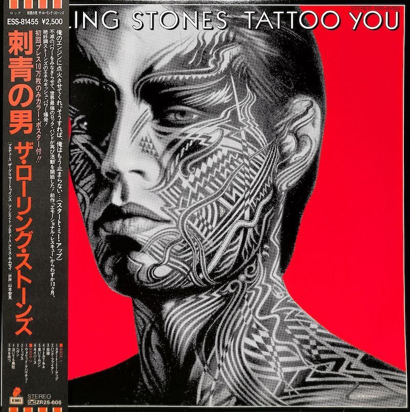 250199 ROLLING STONES / Tattoo You(LP)拍卖