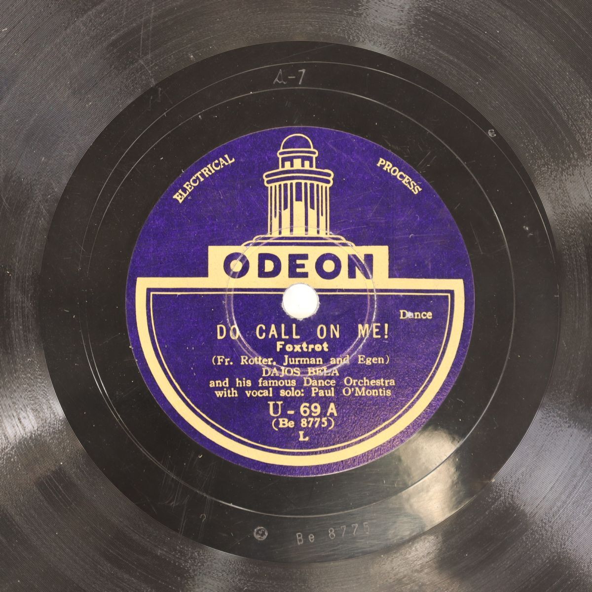 S161/SP盤/オーケストラ/ダヨス・ベラ/「私を訪問してください/あなたは私に何をしたの」拍卖