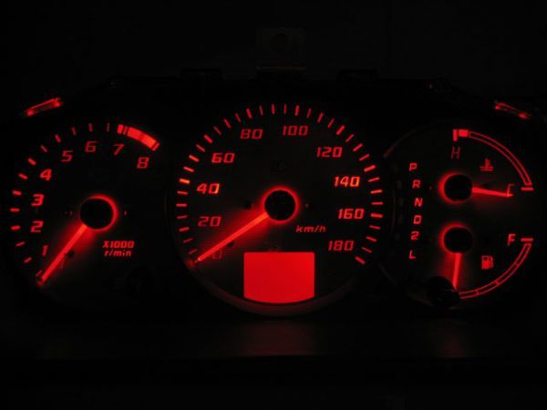 CAMI キャミ J102E/J122E メーター照明用 LED 1台分セット! レッド拍卖