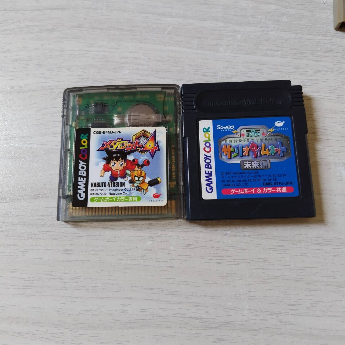 ☆即決 GB サンリオタイムネット 未来編 メダロット4 カブトバージョン  レターパックライトFC8本までGB30本までGBA30本以上同梱可☆拍卖