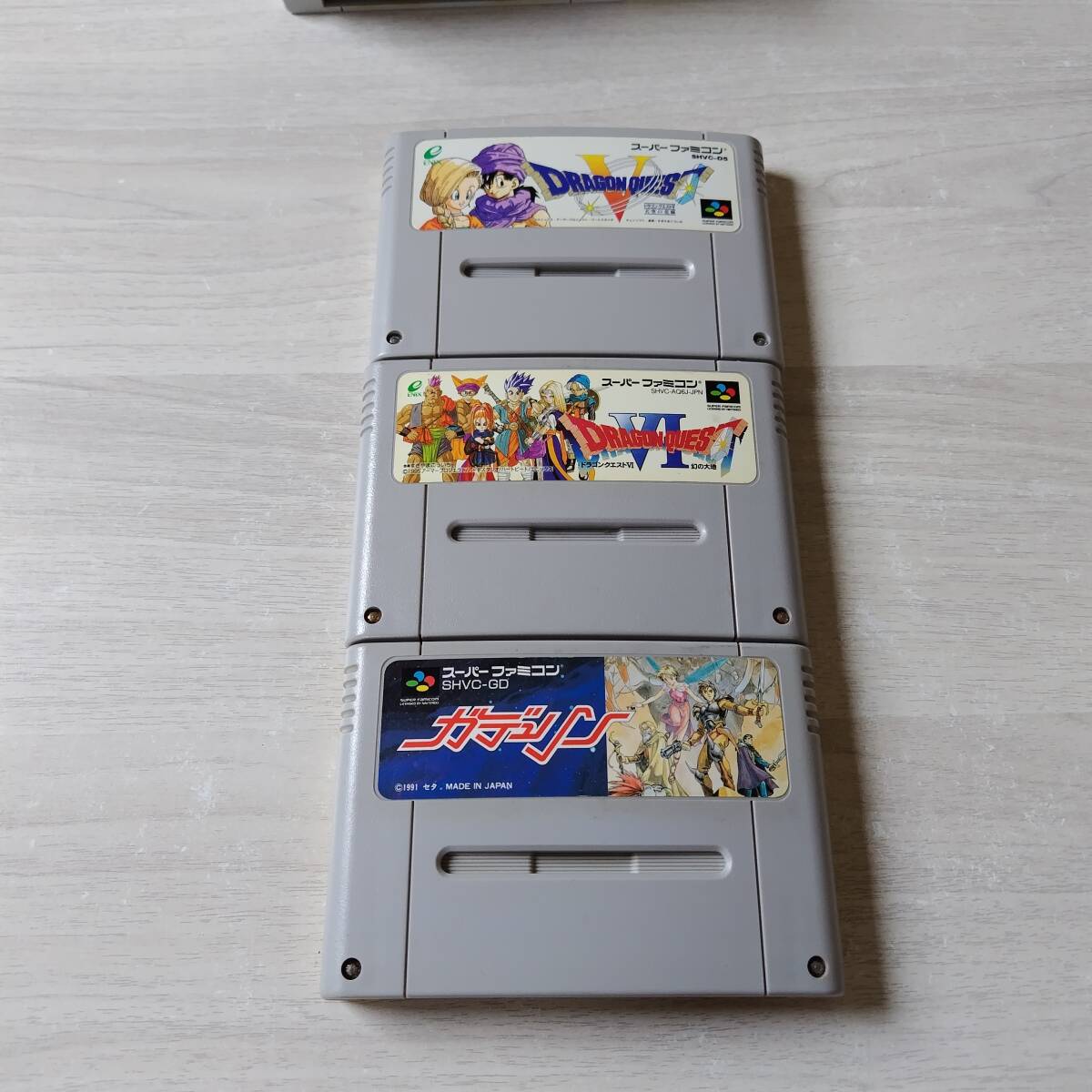 ☆1発起動! 即決 SFC ガデュリン ドラゴンクエスト5 6  レターパックライト SFC 5本まで N64 6本まで同梱可☆拍卖